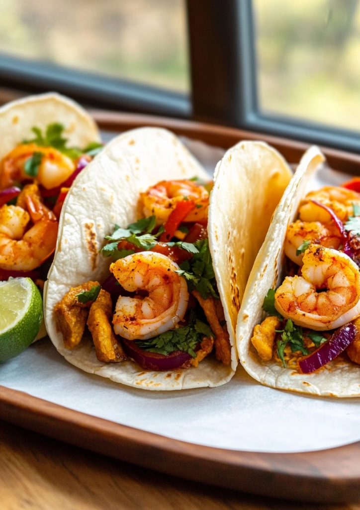 Sizzling Shrimp Tacos