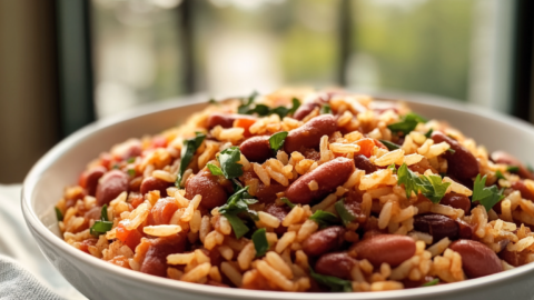 Juneteenth red beans and rice