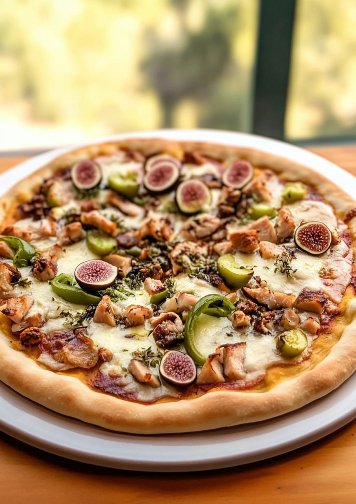 Fig and Smoked Turkey Pizza Recipe