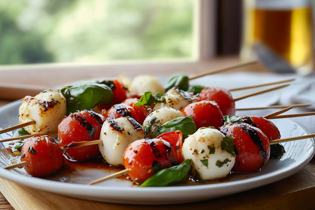 Caprese skewers recipe