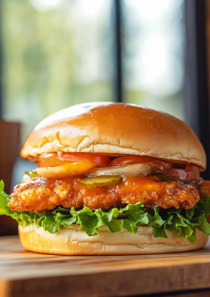 Spiced Chicken Sandwich