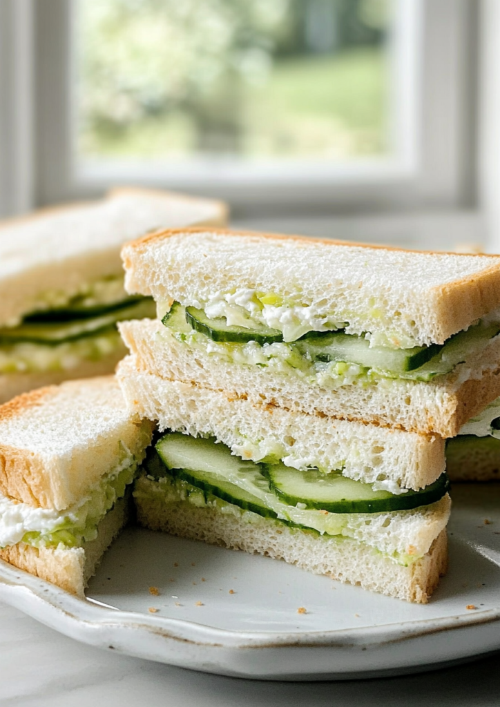 Cucumber sandwiches