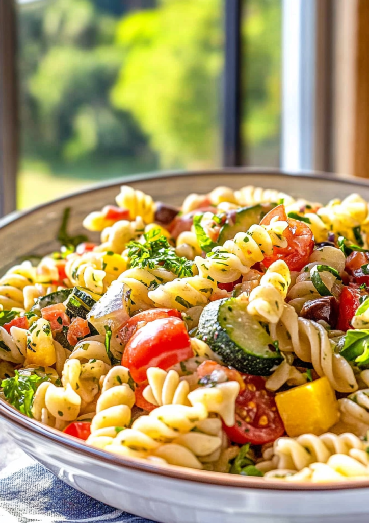 Back-to-School Veggie Pasta Salad