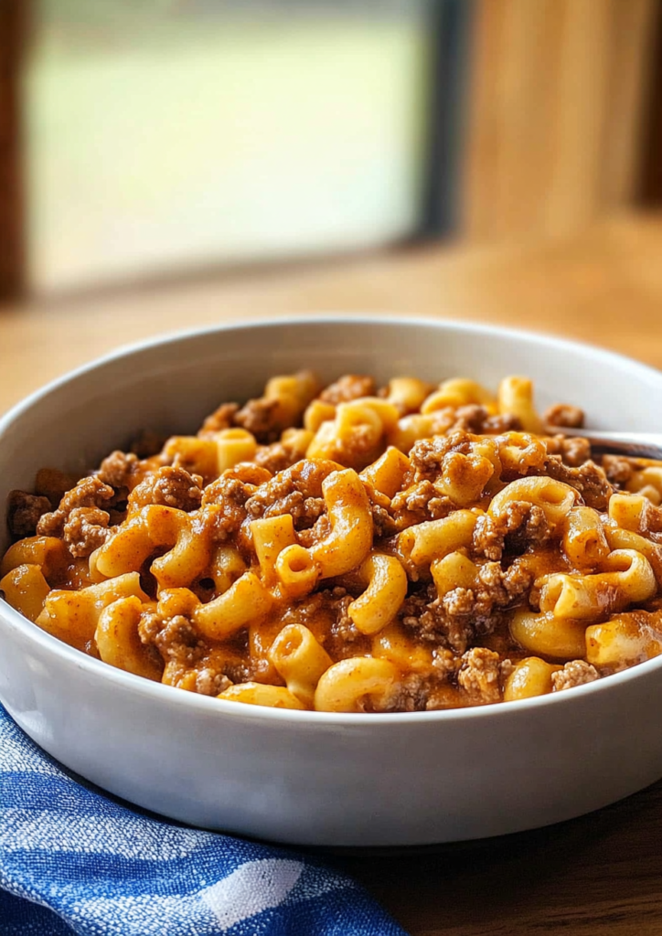 homemade hamburger helper