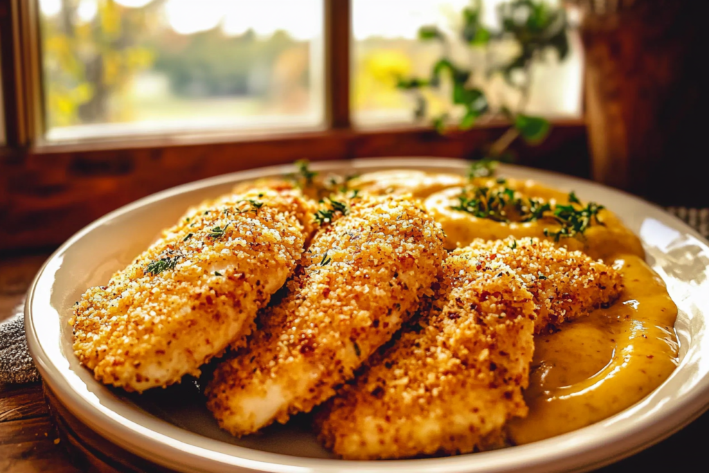 Longhorn Parmesan Crusted Chicken