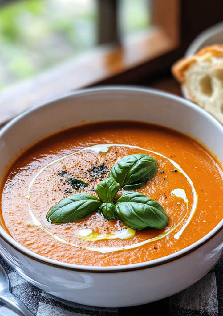 Creamy Tomato Basil Soup