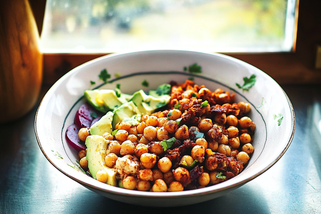 Roasted Chickpea Bowls