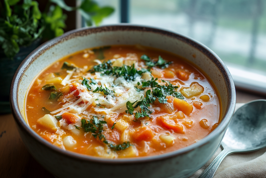 Tuscan vegetable soup