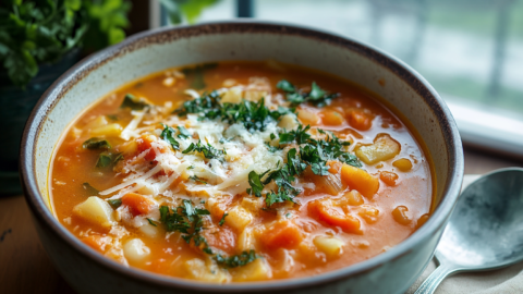 Tuscan vegetable soup