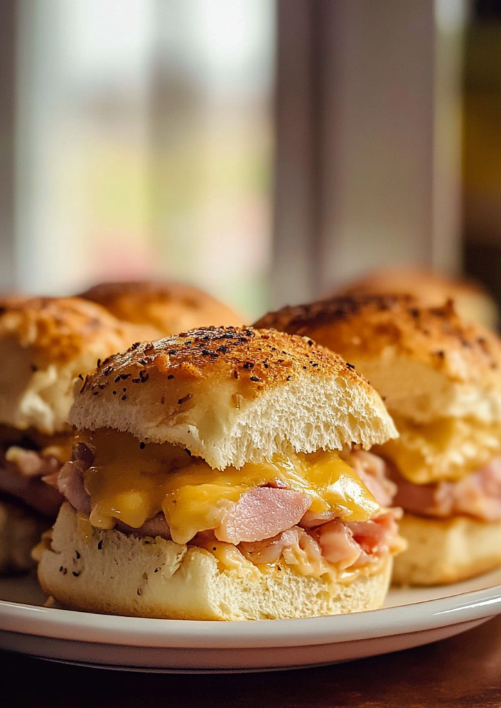 Ham and Cheese Sliders