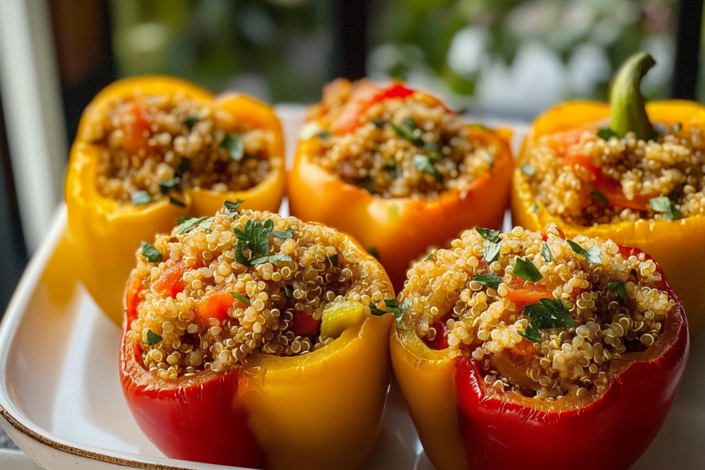 quinoa stuffed peppers