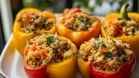 quinoa stuffed peppers