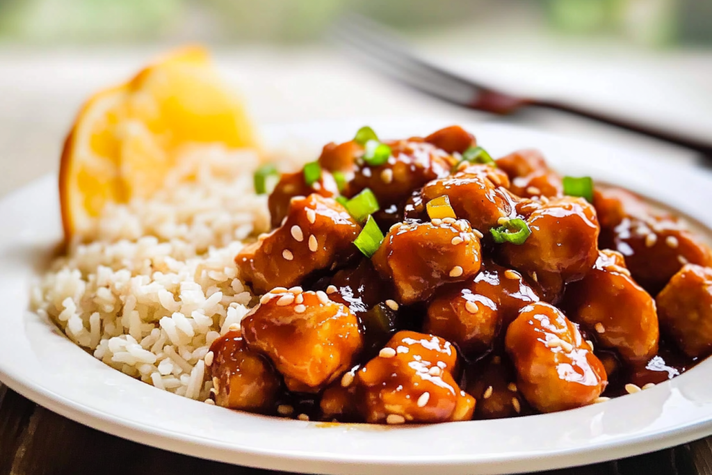 Crockpot Orange Chicken