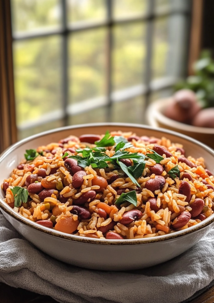 Juneteenth red beans and rice