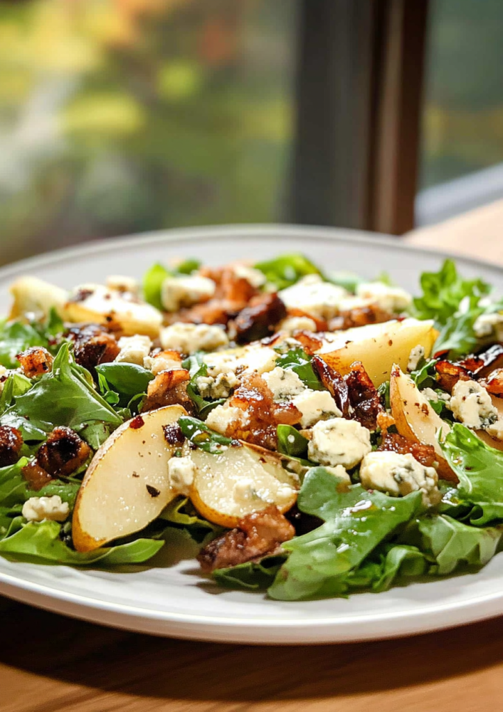 Pear and Gorgonzola Salad
