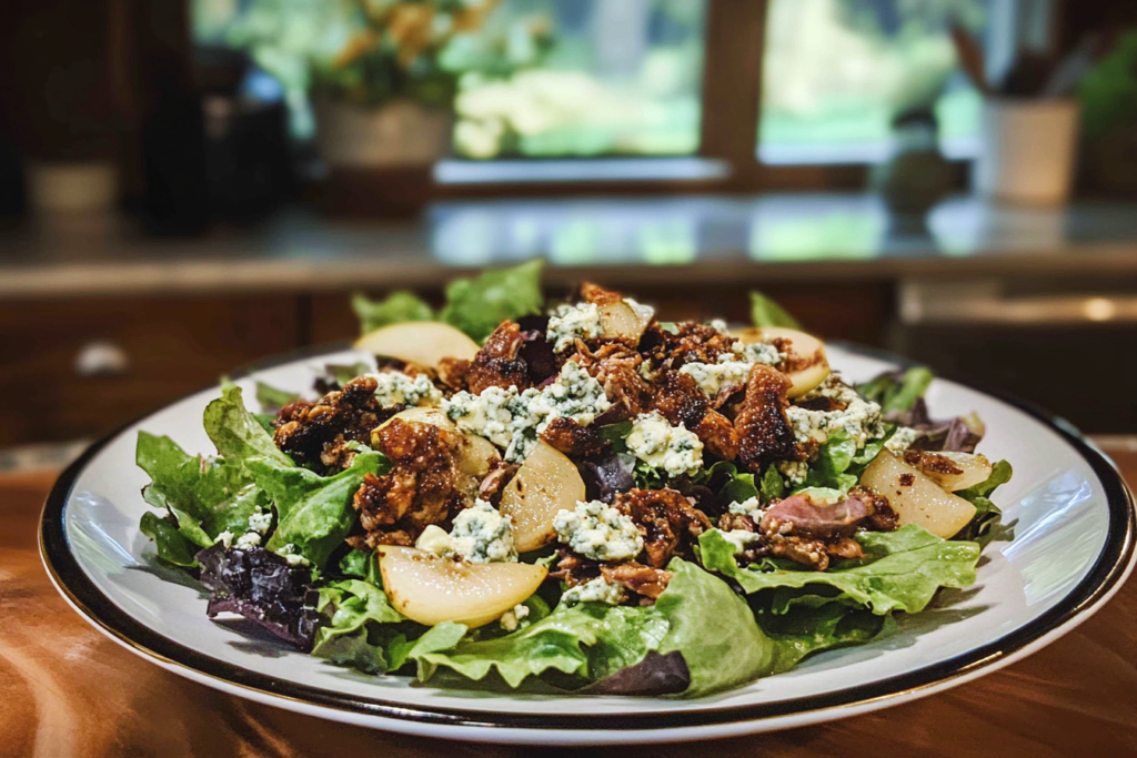 Pear and Gorgonzola Salad